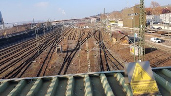 Gelände des geplanten Abstellbahnhofs von Stuttgart 21