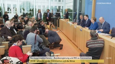 Bundespressekonferenz am 11. 3.2020