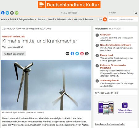 Screenshot Deutschlandfunk