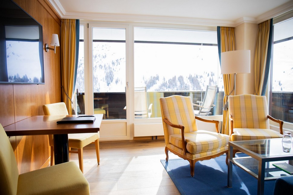 Eck-Suite im Arosa Kulm Hotel & Alpin Spa (Screenshot www.arosakulm.ch)